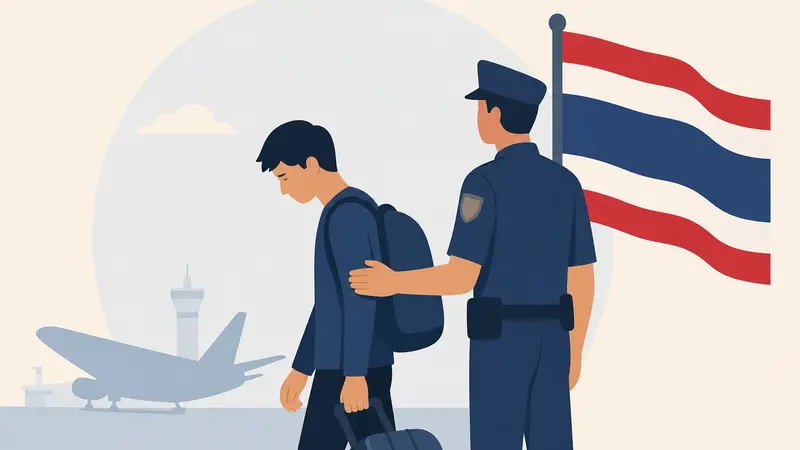 Pengusiran 41 Pekerja Thailand dari Laos Usai Penggerebekan Kasino Ilegal